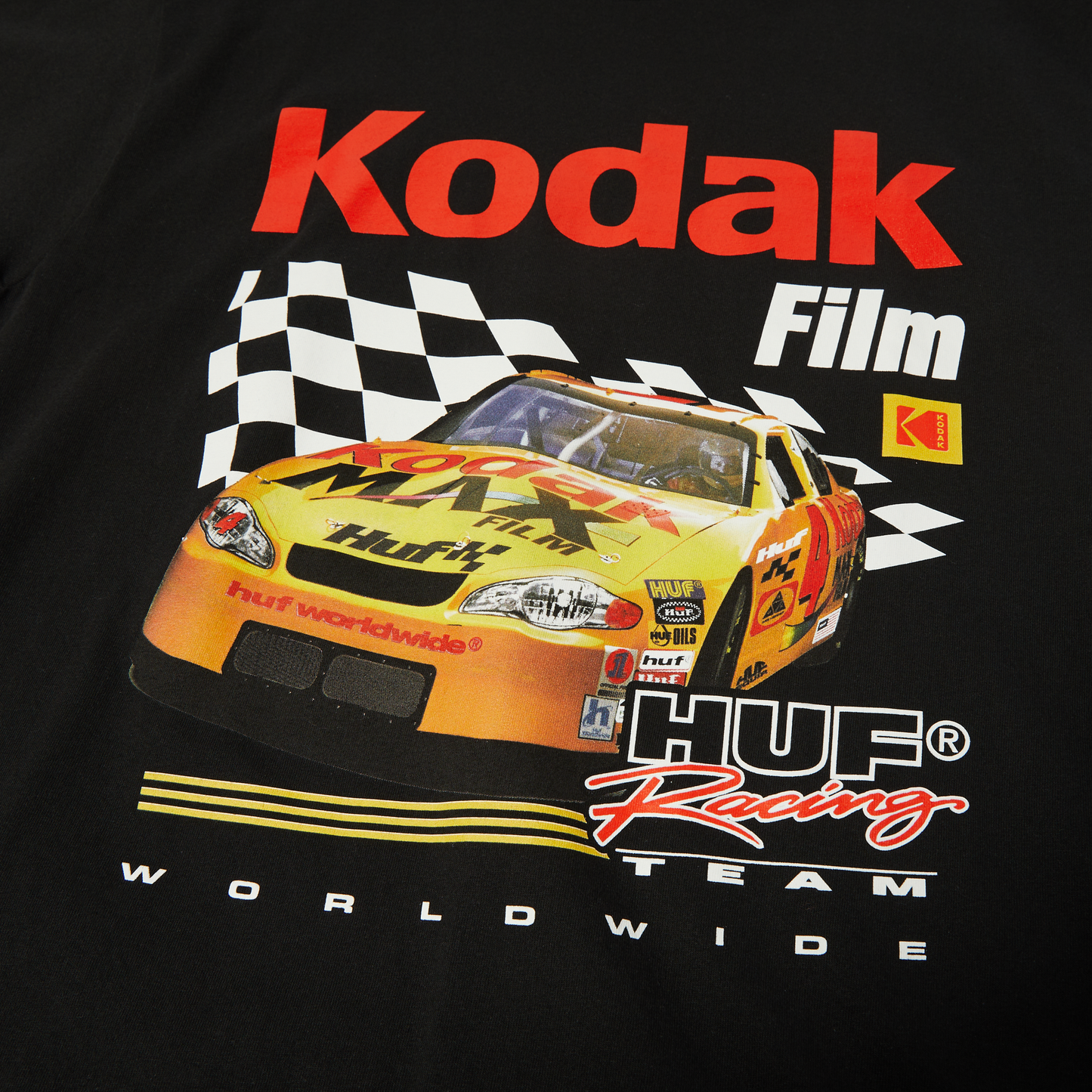 HUF x Kodak Photo Finish Tee - Black