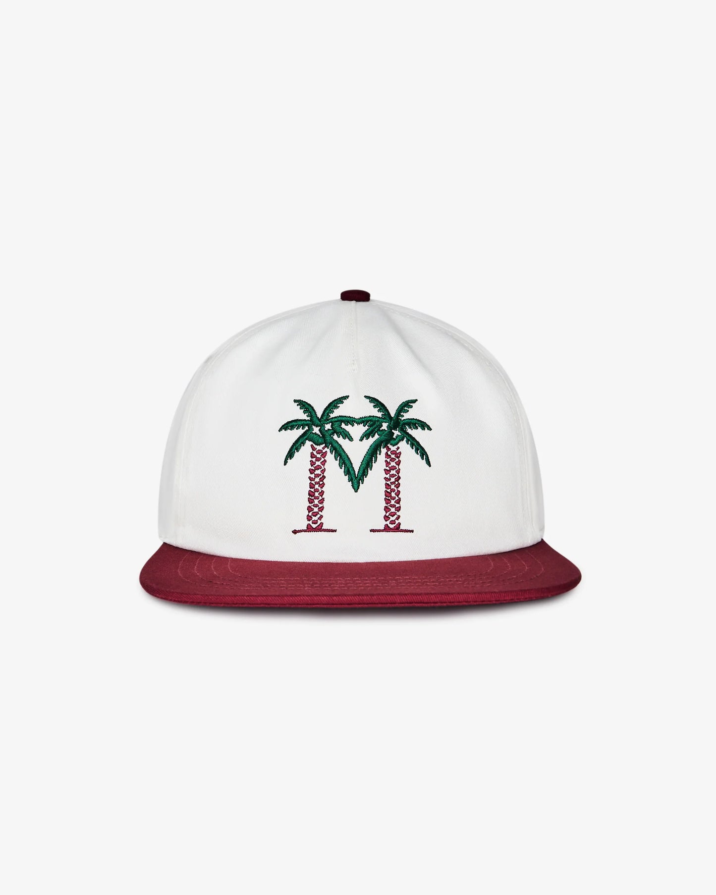 Malbon Palma Drive Snapback Hat - Whisper White
