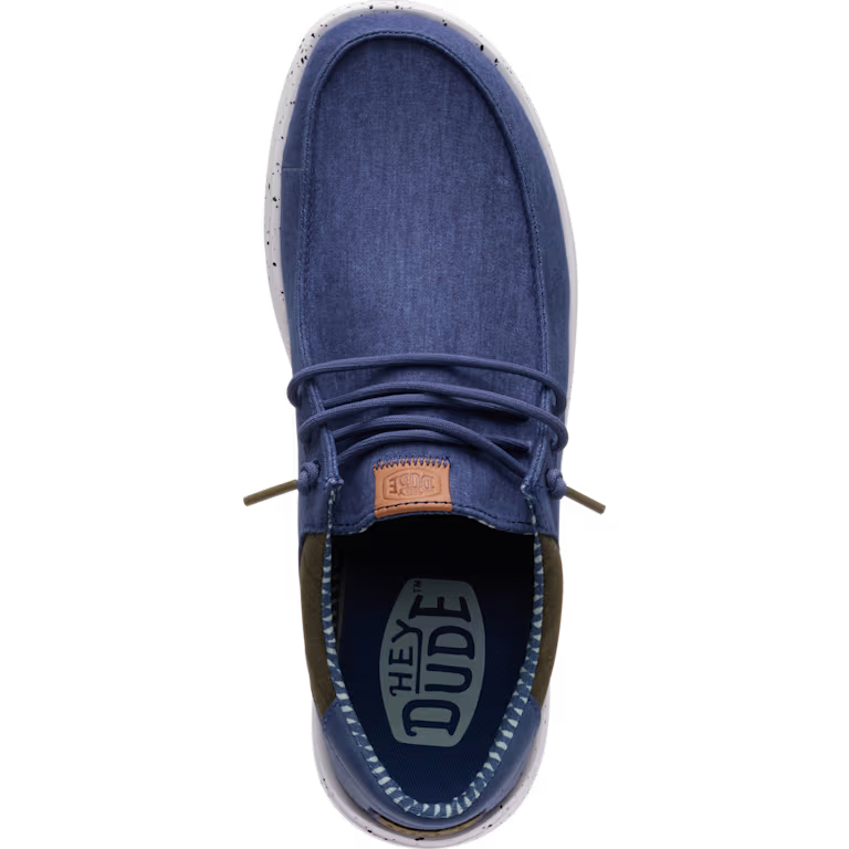 Hey Dude Paul Washed - Vintage Blue / Multi