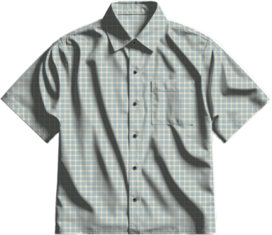 Ezekiel Pauly SS Short Sleeve Woven Button Down Shirt - Light Blue