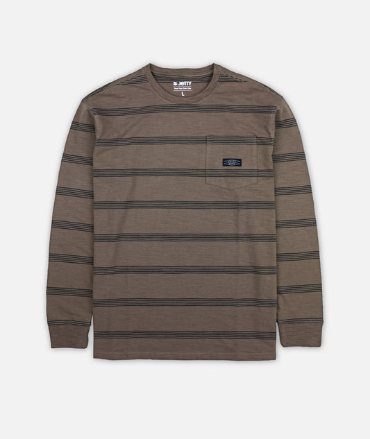 Pehala Slub Long Sleeve Tee - Falcon