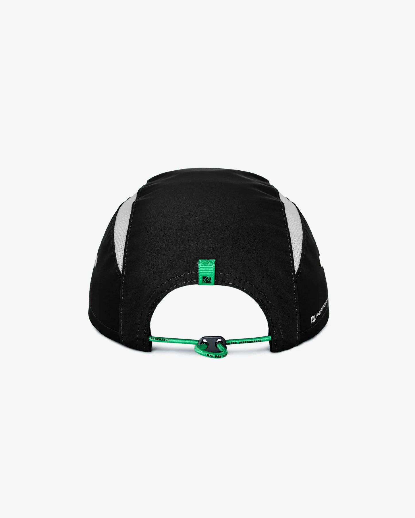 Malbon Performance Mesh 6 Panel Bungee Hat - Black