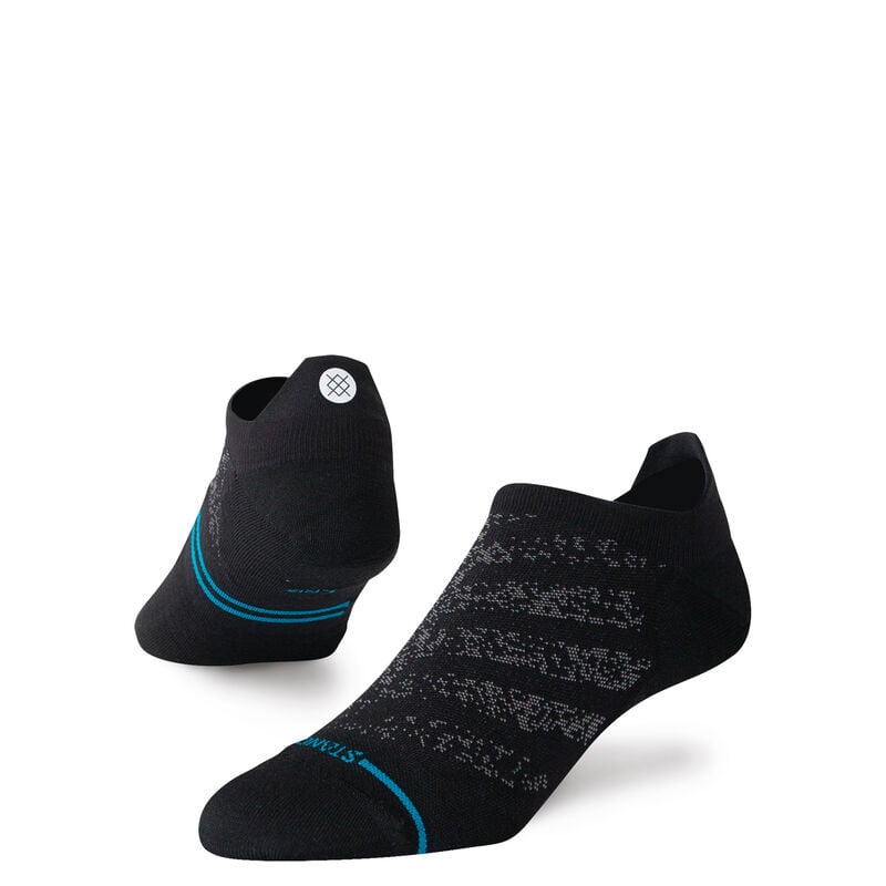 Ultimate Performance Run Tab Ultralight Socks - Black