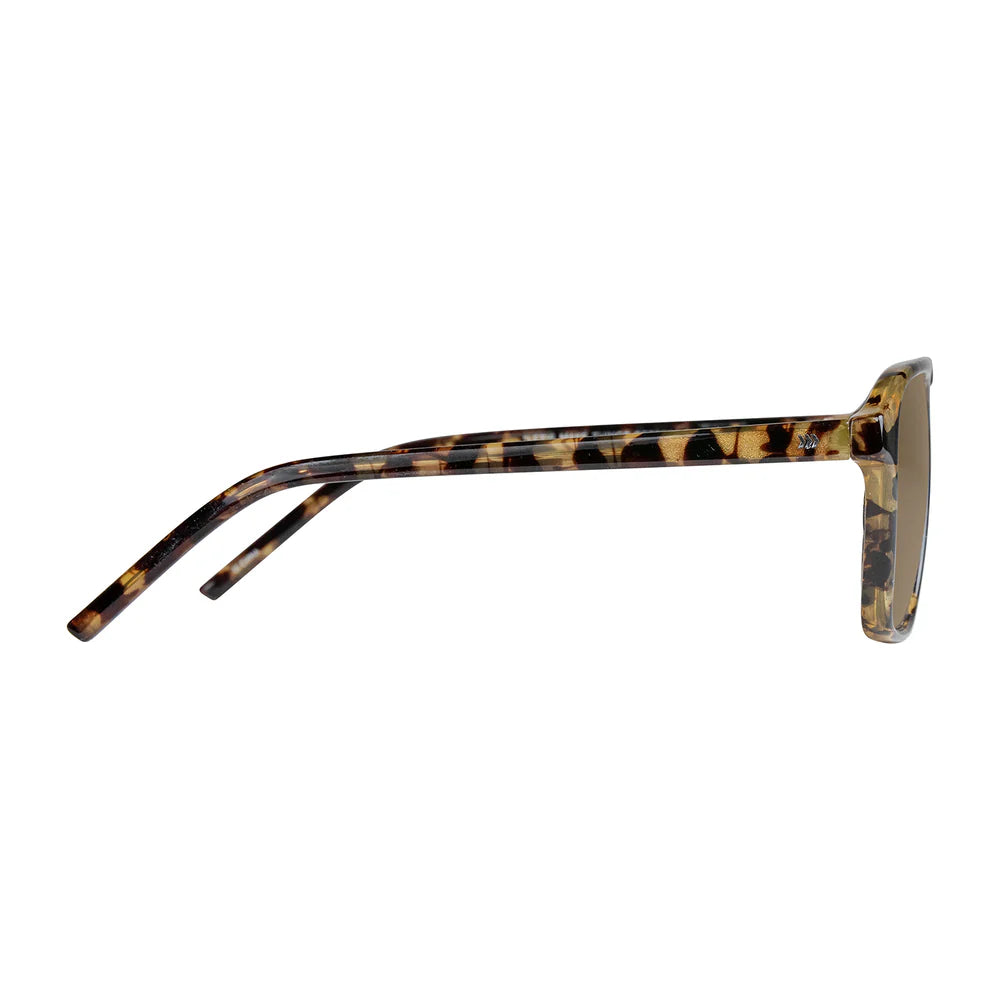 Cassette Optics Philips Sunglasses - Tokyo Tortoise / Polarized Light Brown Lens