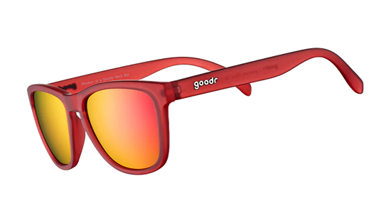 goodr OG Phoenix at a Bloody Mary Bar Sunglasses - Red