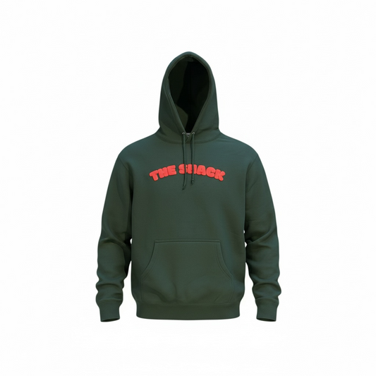 The Shack Holiday Limited Edition Puff Hoodie - Evergreen