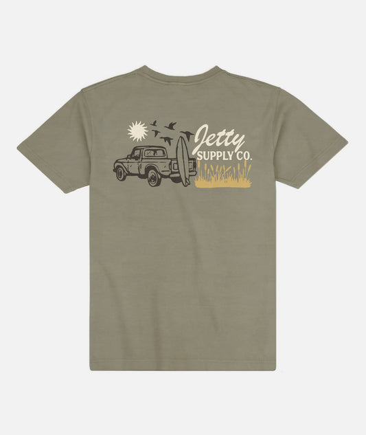 Pickup Tee - Military Green
