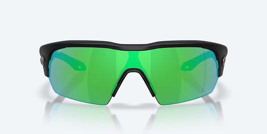 Pilothouse Pro Matte Black w/ Green Mirror 580P