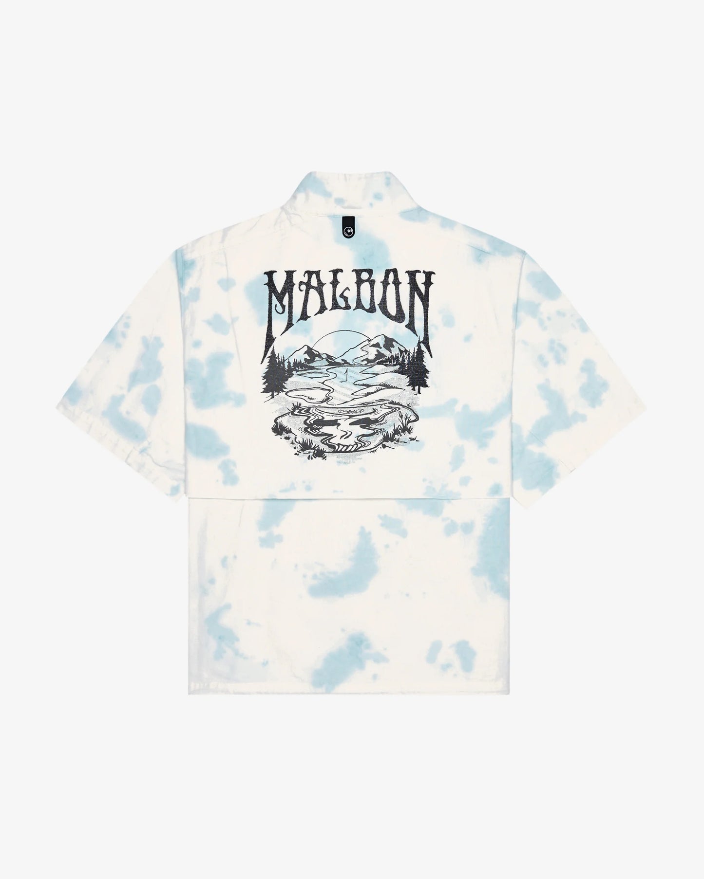 Malbon x Grateful Dead Pine Reflection Windshirt - Light Blue
