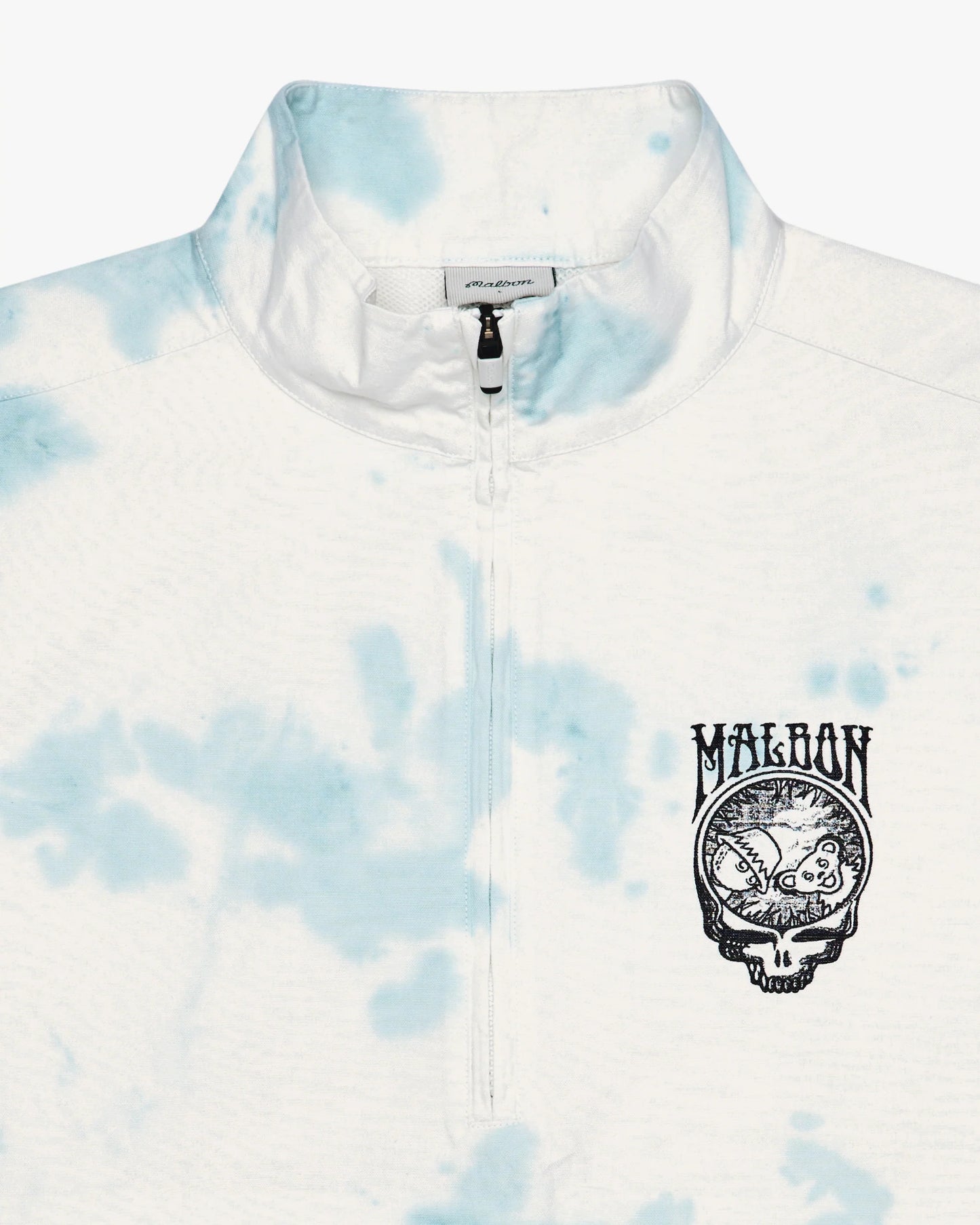 Malbon x Grateful Dead Pine Reflection Windshirt - Light Blue
