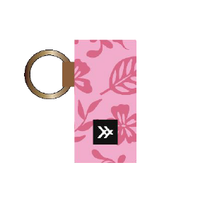Thread Lip Balm Holder - Pink Tropic