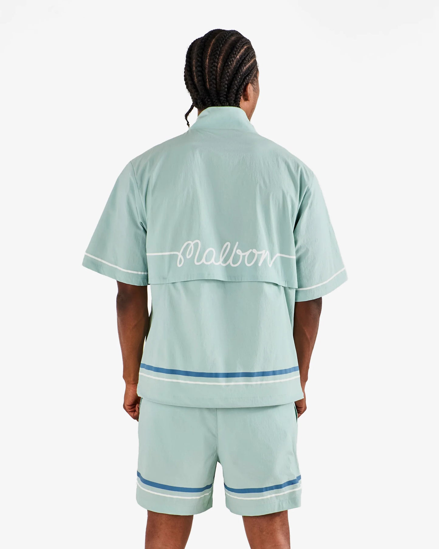 Malbon Playa Windshirt - Surf Spray
