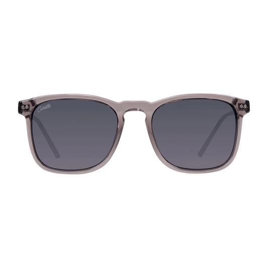 Cassette Optics Playlist Sunglasses - Charcoal / Polarized Smoke Lens