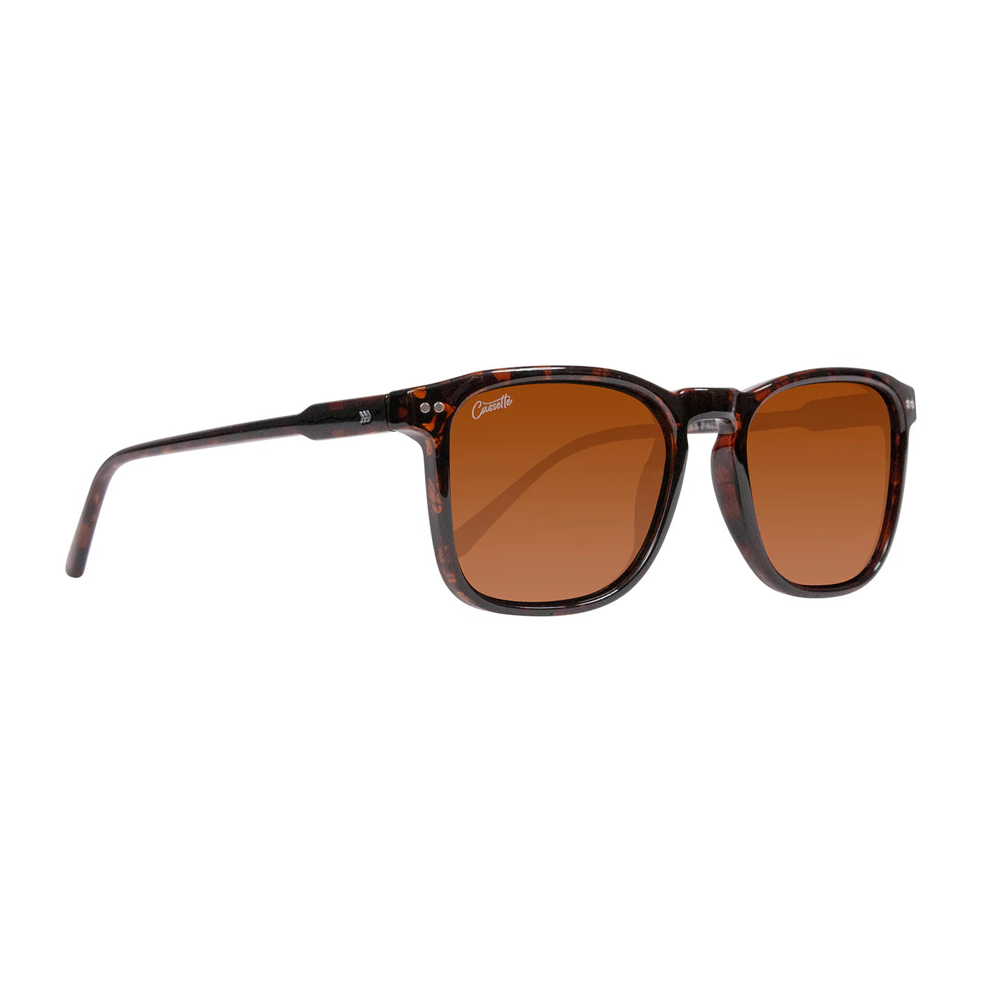 Cassette Optics Playlist Sunglasses - Splatter Tortoise / Polarized Brown Lens