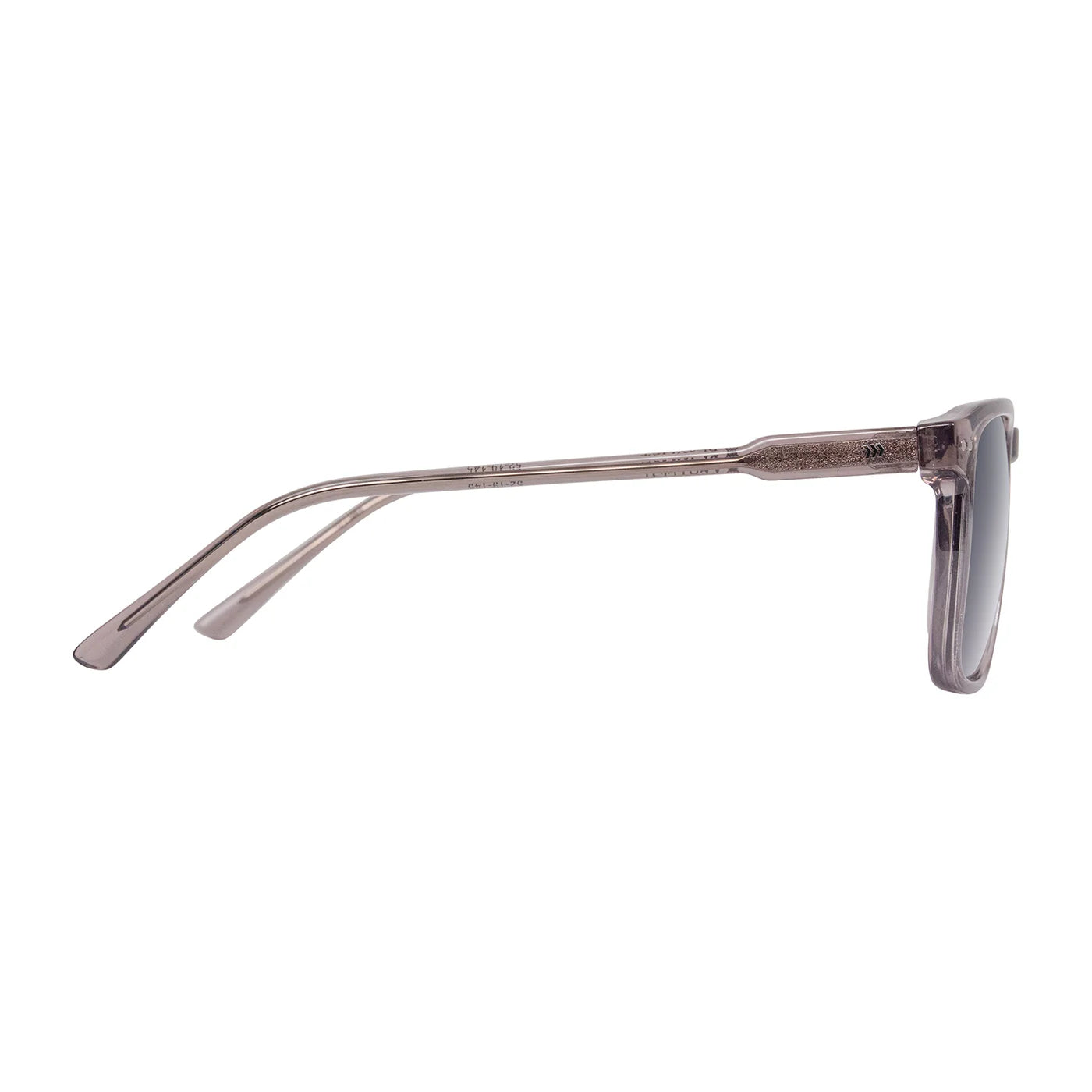 Cassette Optics Playlist Sunglasses - Charcoal / Polarized Smoke Lens