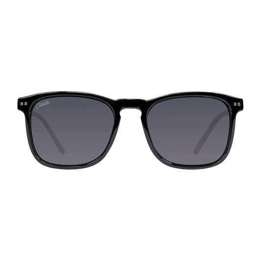 Cassette Optics Playlist Sunglasses - Eclipse Black / Polarized Smoke Lens