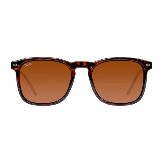 Cassette Optics Playlist Sunglasses - Splatter Tortoise / Polarized Brown Lens