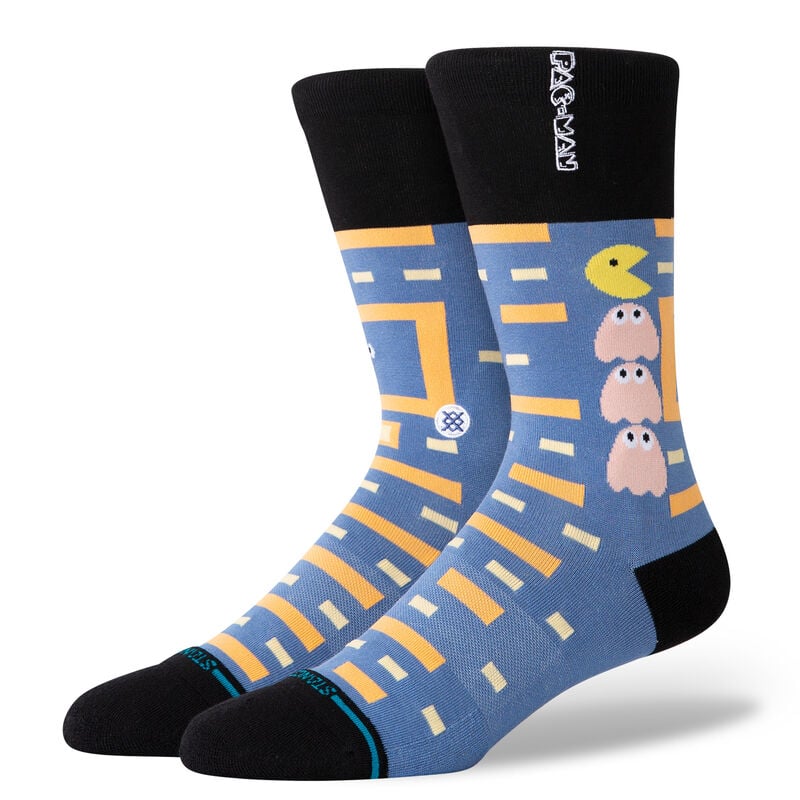 Pac Man x Stance Power Pellet Crew Socks - Blue