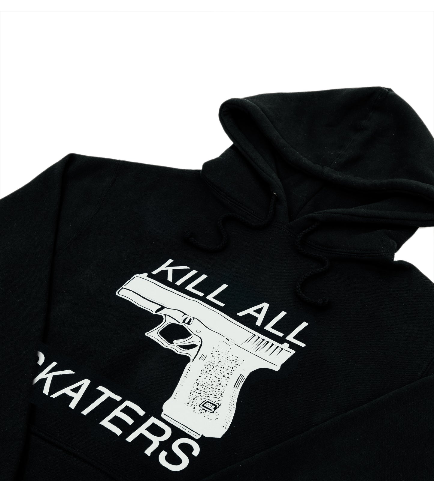 Kill All Skaters Hoodie - Black