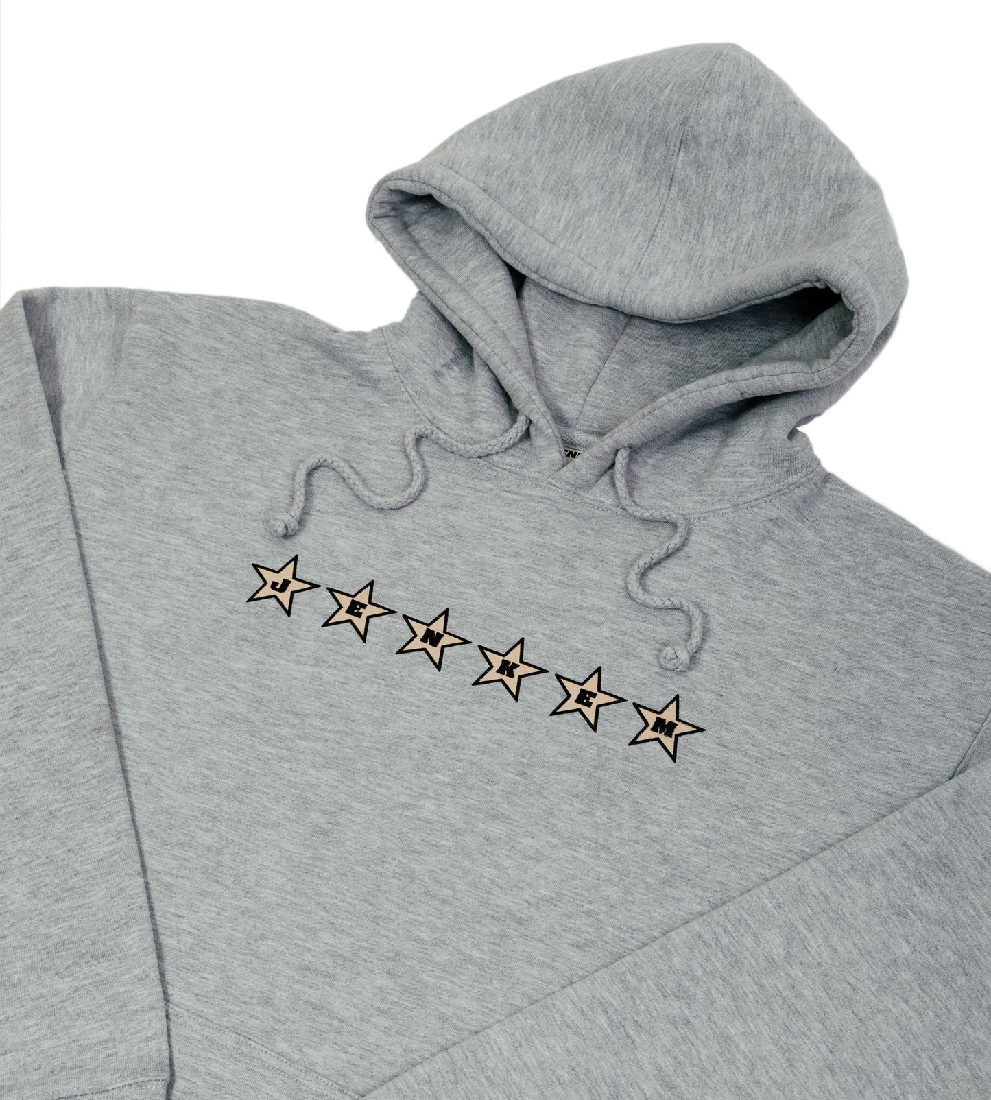 6 Star Hoodie - Heather Grey