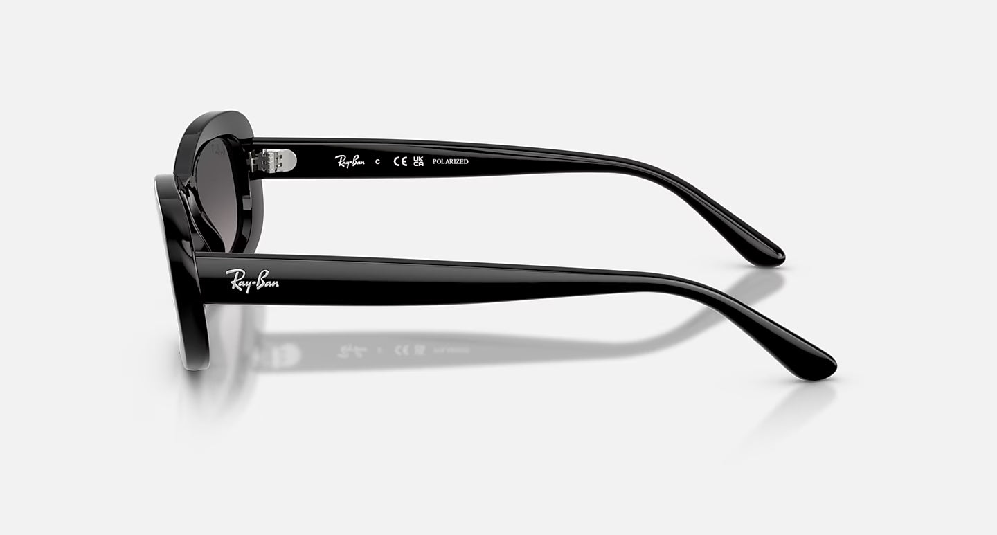 RB2221 Polished Black w/ Gradient Grey Polar
