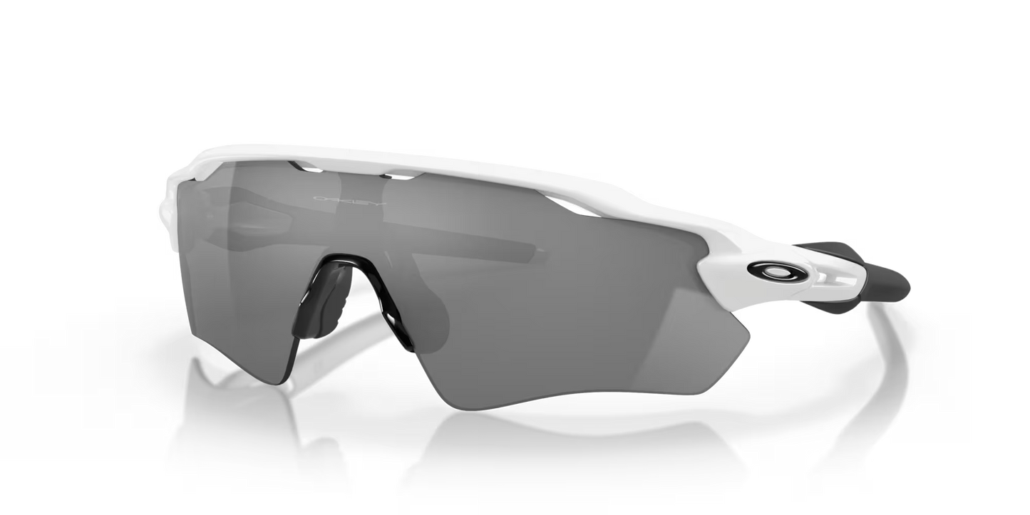 Radar EV Path Polished White w/ Prize Black Polarized
