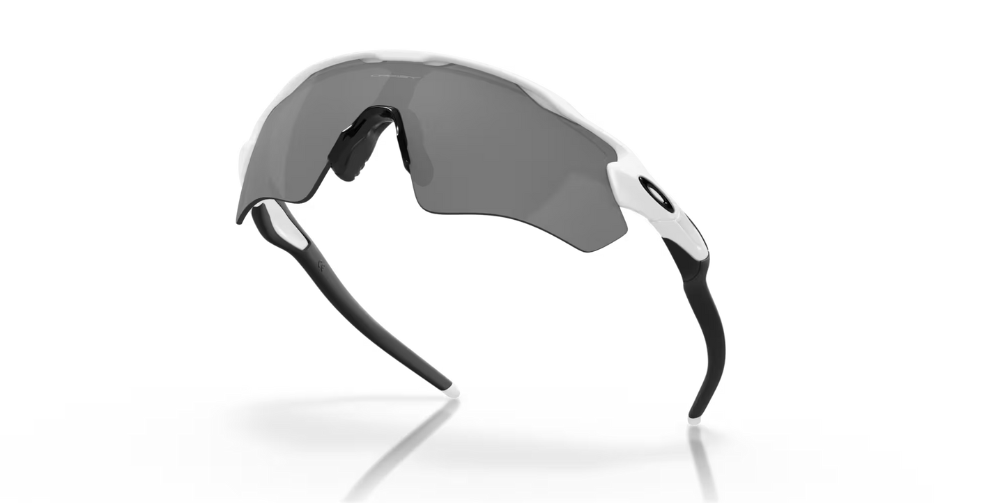 Radar EV Path Polished White w/ Prize Black Polarized