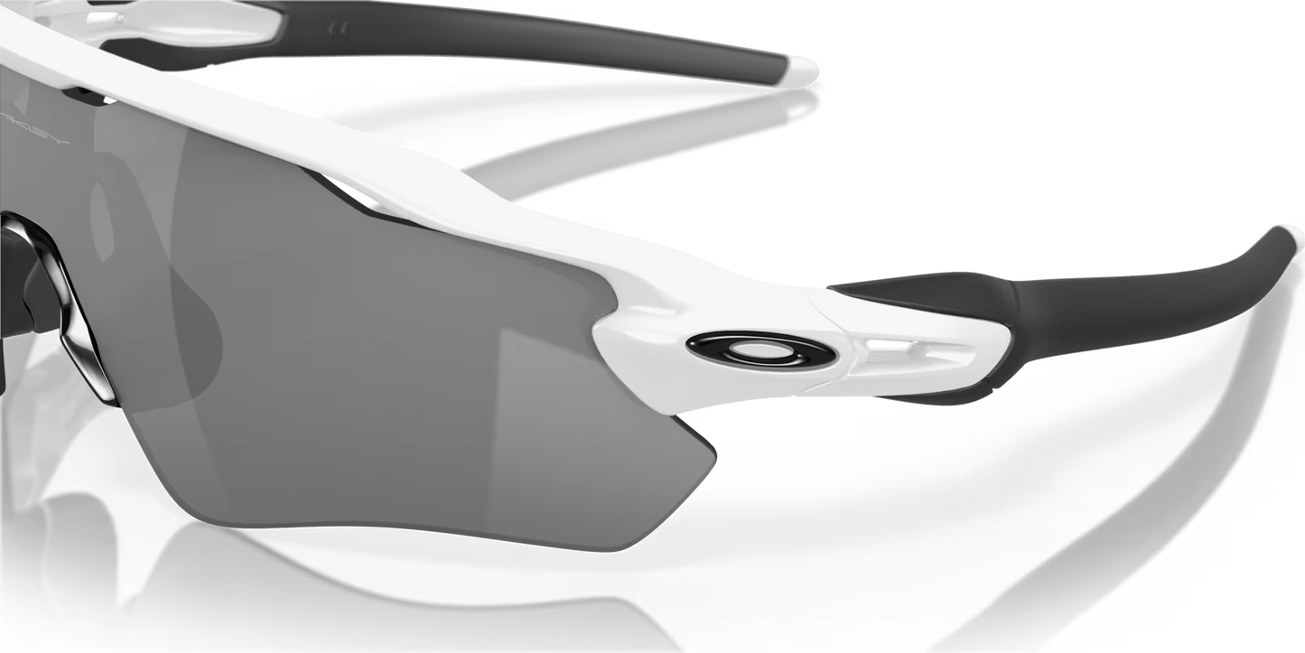 Radar EV Path Polished White w/ Prize Black Polarized