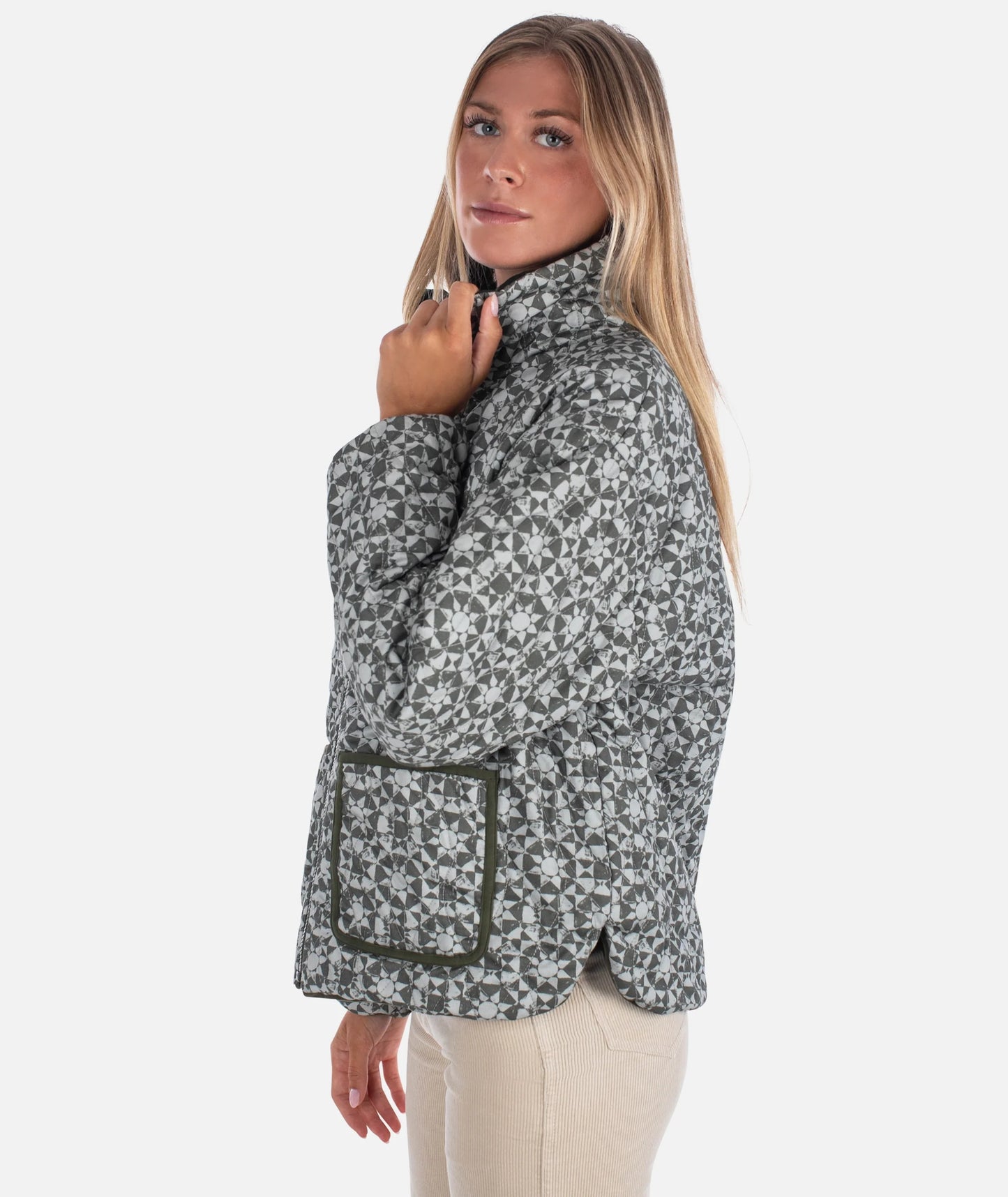 Rainier Reversible Puffer - Olive