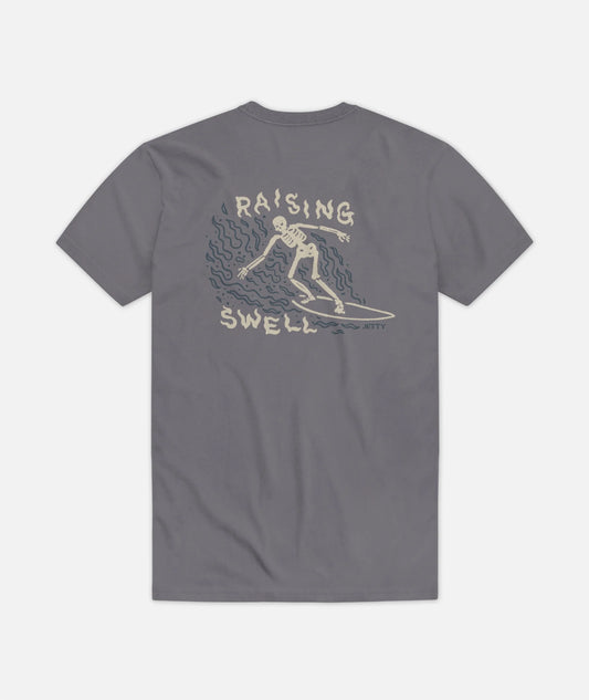 Raising Swell Tee - Grey