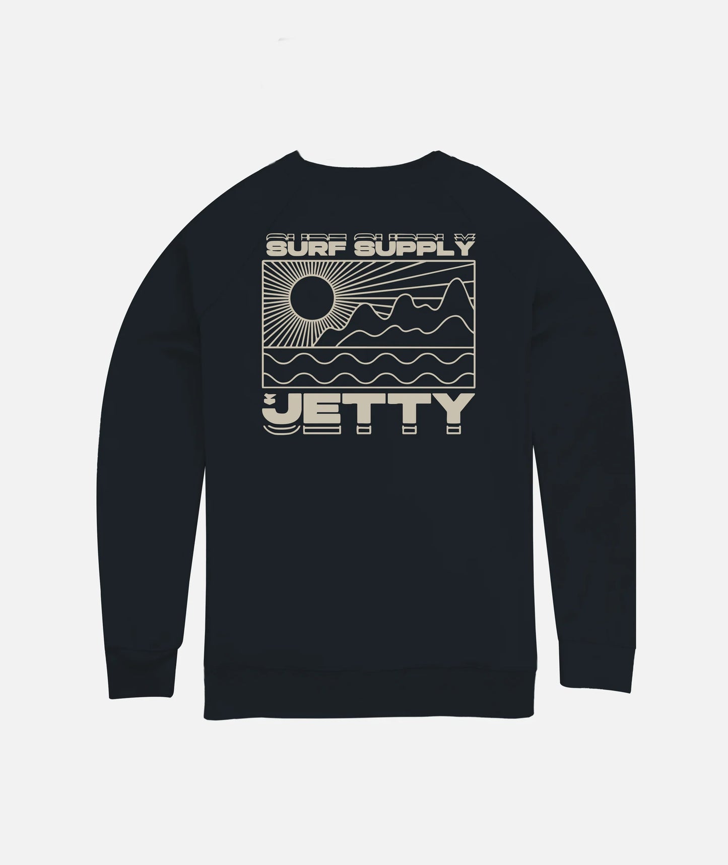 Rayflow Crew Crewneck Sweatshirt - Classic Navy