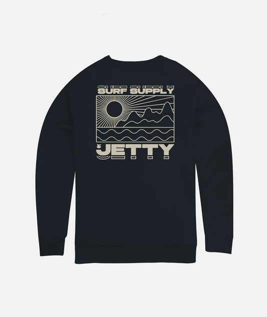Rayflow Crew Crewneck Sweatshirt - Classic Navy
