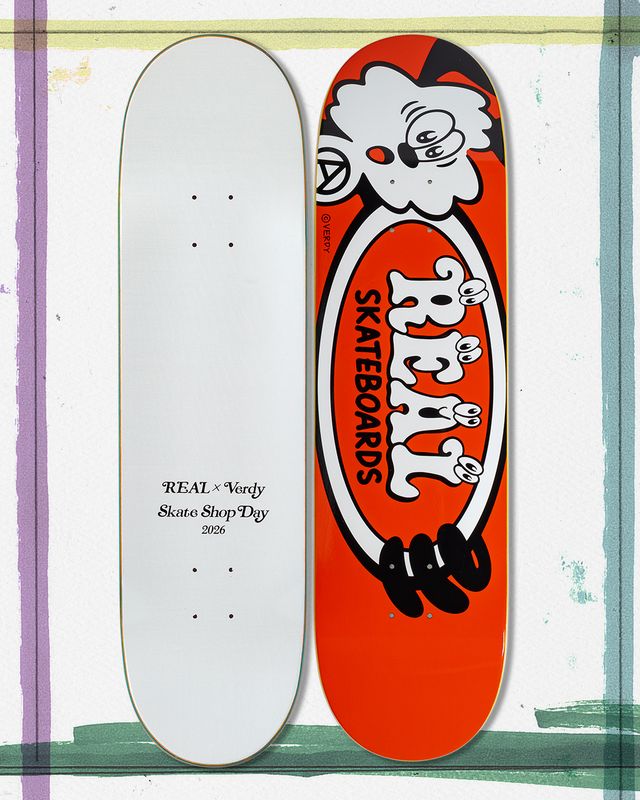 Real Skateshop Day 2026 Verdy Team Oval Deck