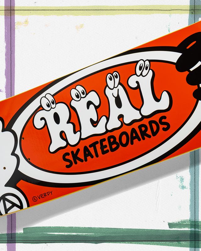 Real Skateshop Day 2026 Verdy Team Oval Deck