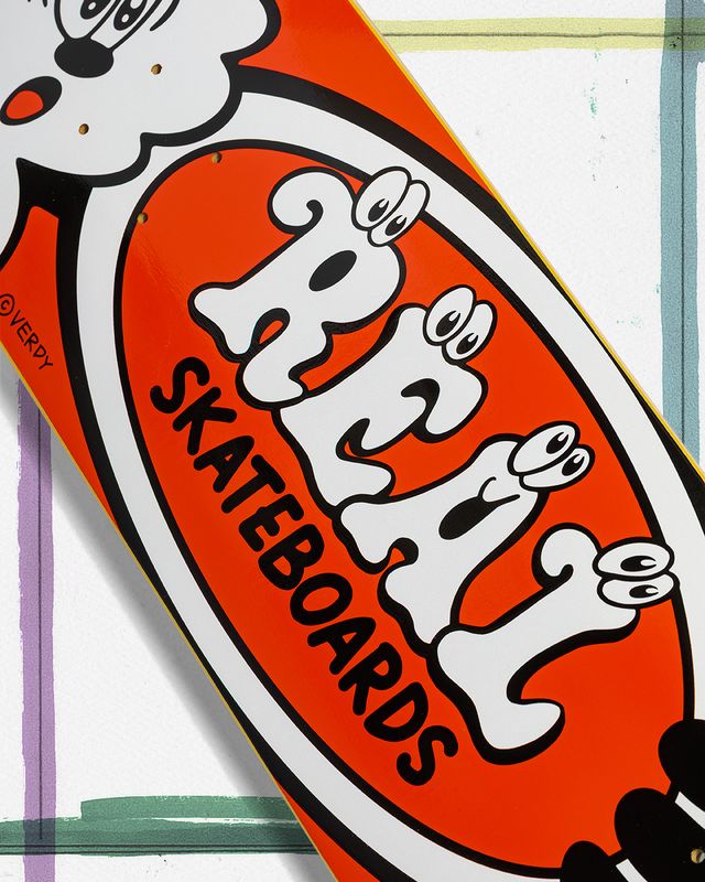 Real Skateshop Day 2026 Verdy Team Oval Deck