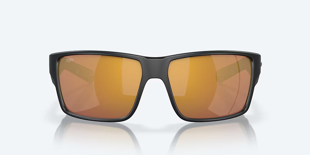 Reefton Pro Matte Black w/ Gold Mirror 580G