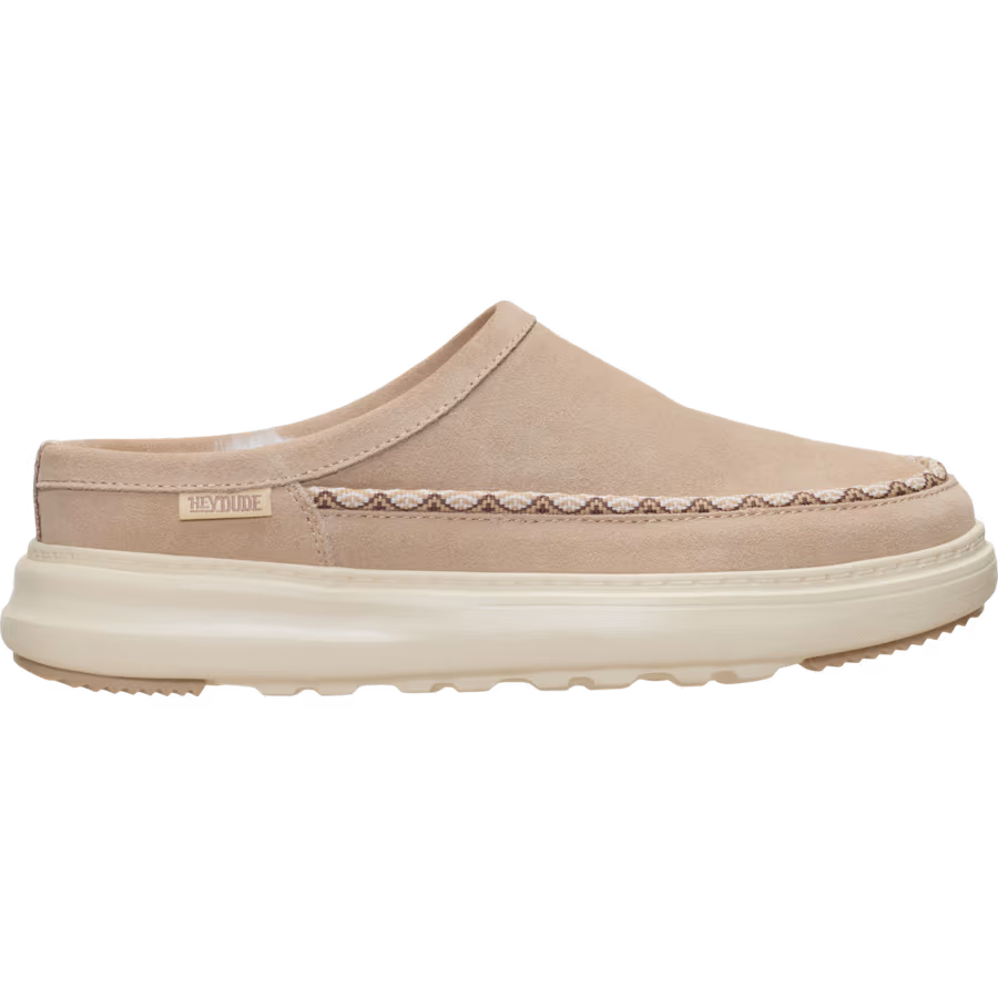 Hey Dude Remi Toastee Clog Suede - Sesame