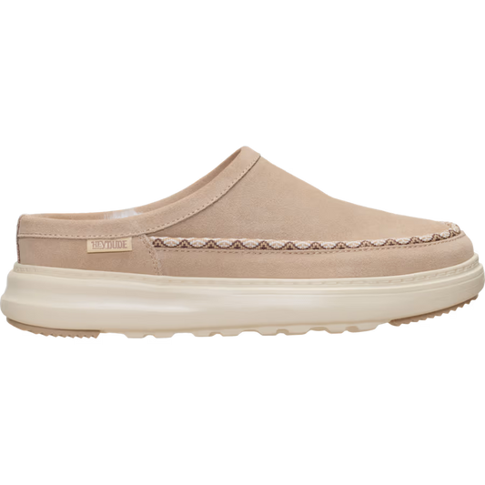 Hey Dude Remi Toastee Clog Suede - Sesame