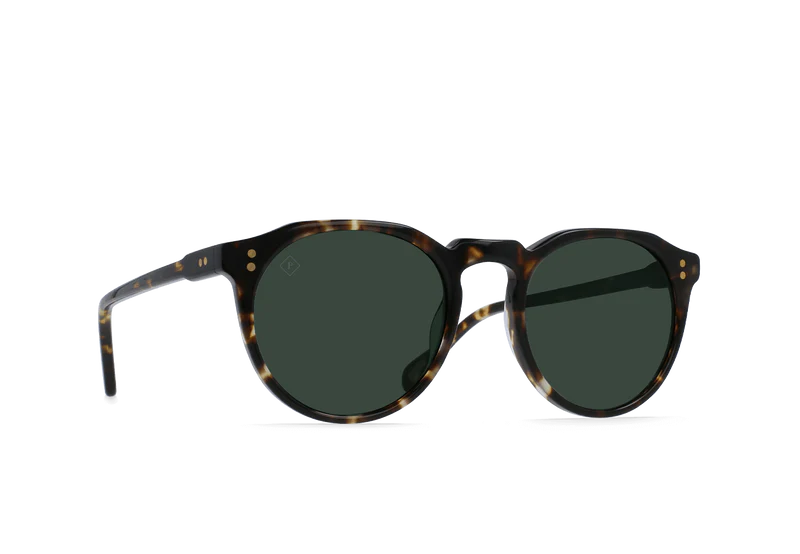 Remmy 49 Brindle Tortoise / Green Polarized Lens