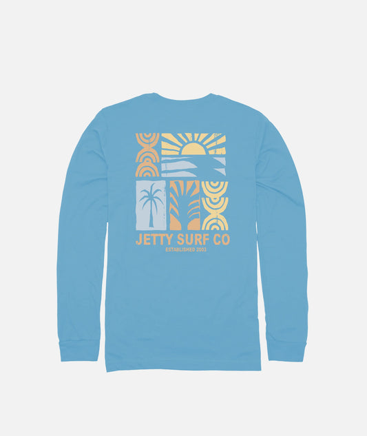 Retreat L/S Long Sleeve UV Tee - Blue