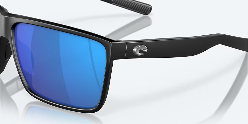 Rincon Matte Black w/ Blue Mirror 580G