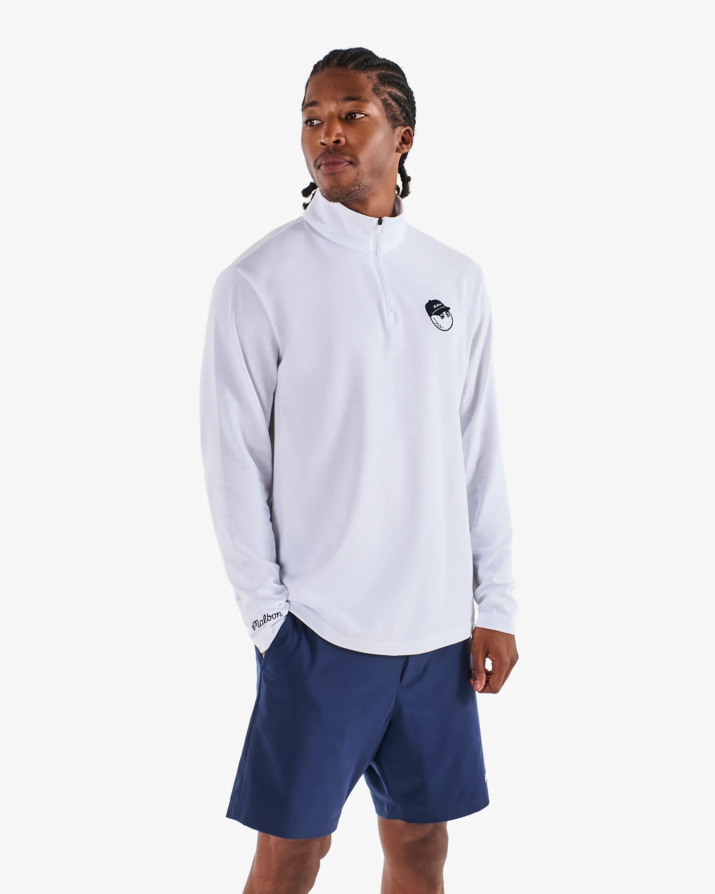 Malbon Ripley Coolcore Short - Navy Blue