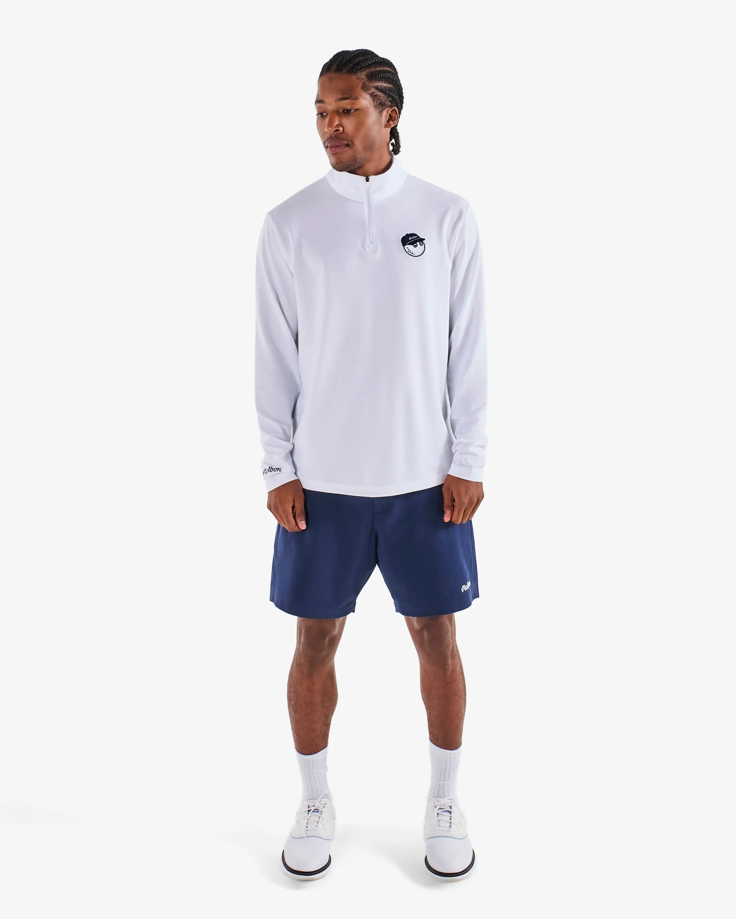 Malbon Ripley Coolcore Short - Navy Blue