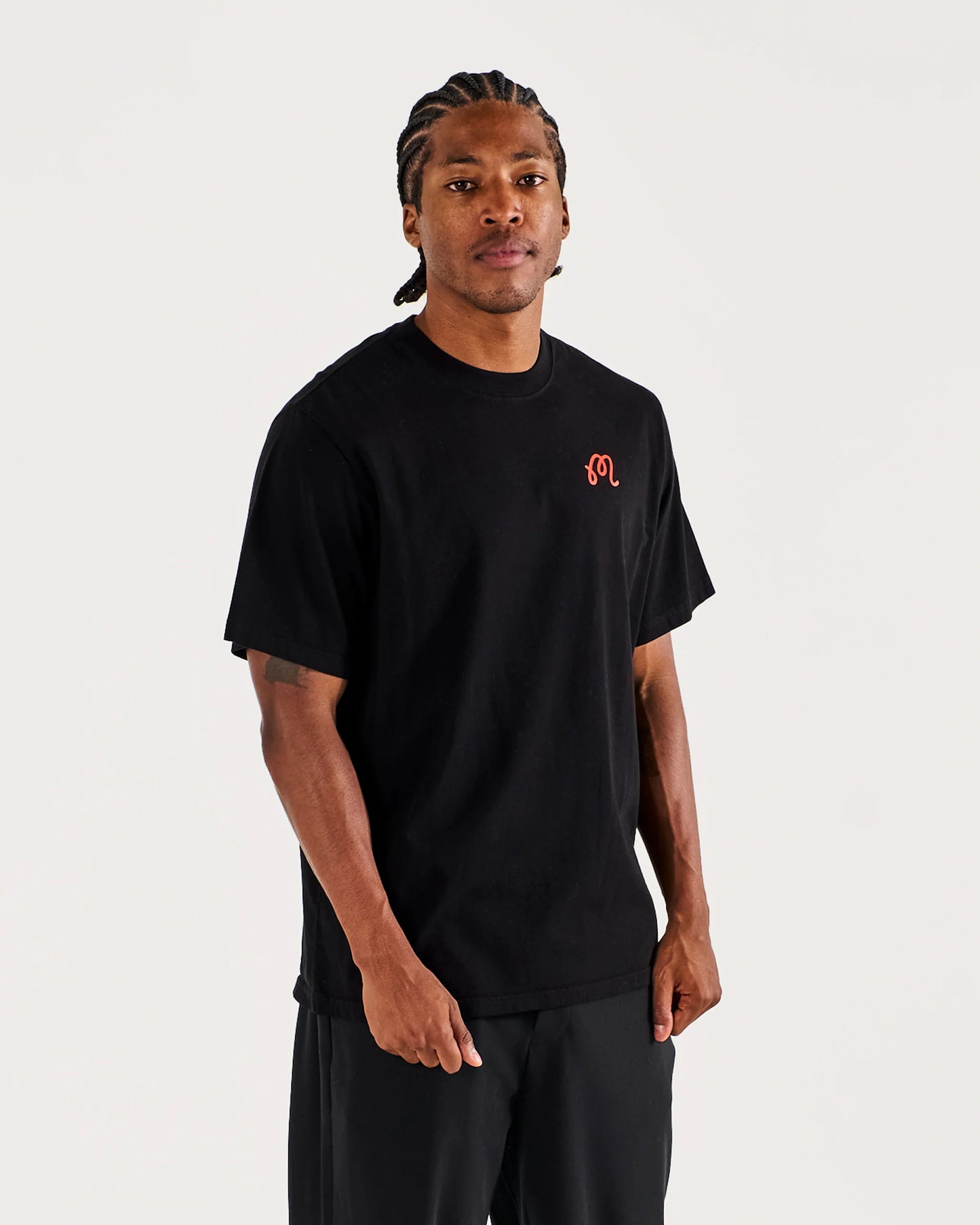Bermuda Rooster SS Short Sleeve Tee - Black