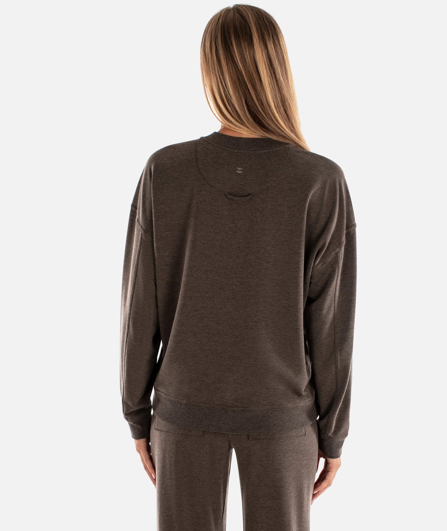 Rosewood Crewneck Sweatshirt - Brown