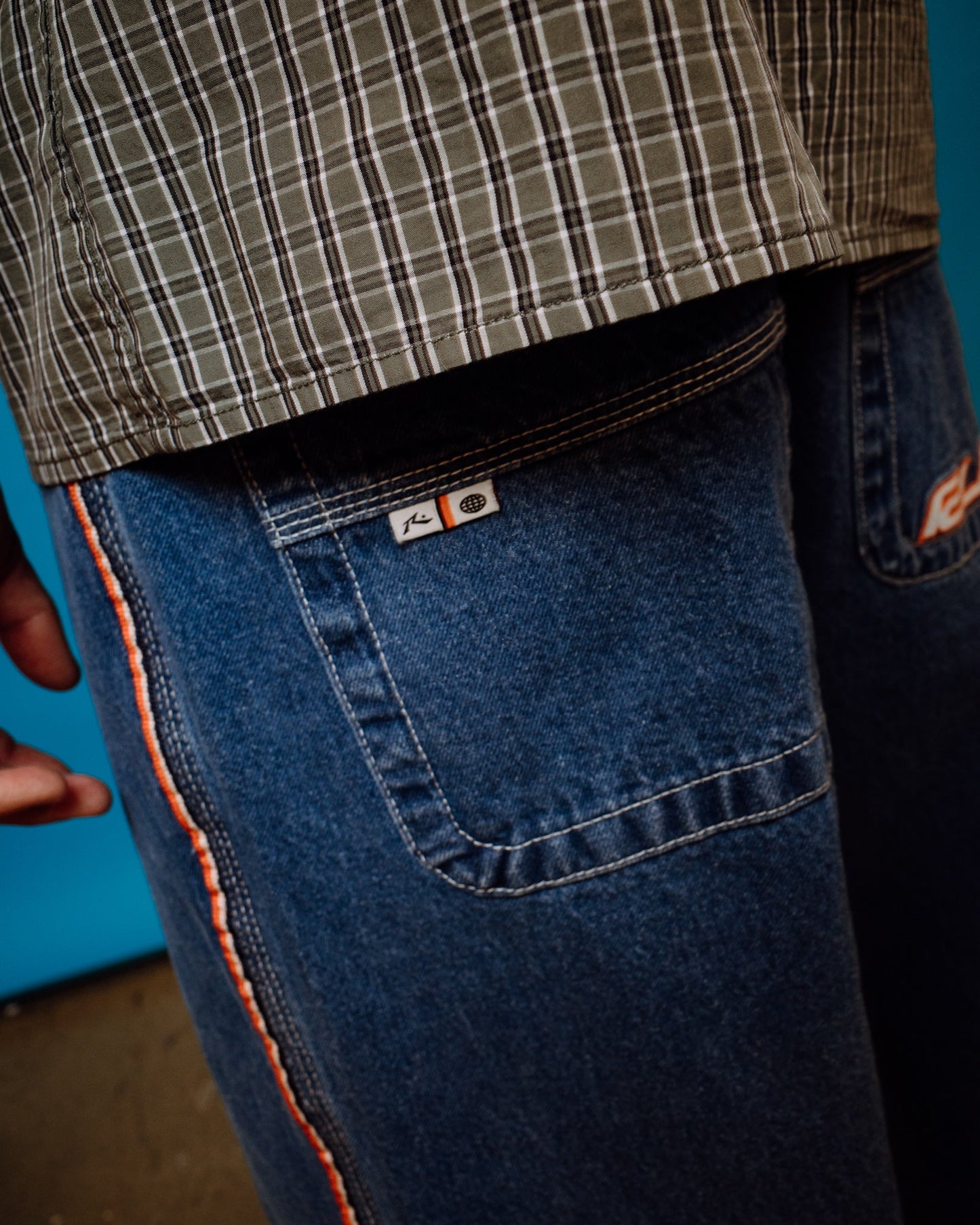 Rusty Flip Daddy 2.0 Pant - Middy Blue