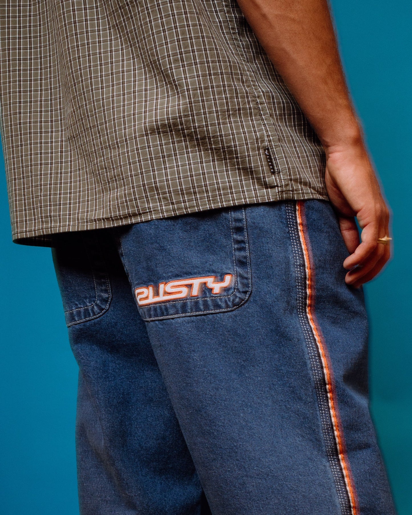 Rusty Flip Daddy 2.0 Pant - Middy Blue