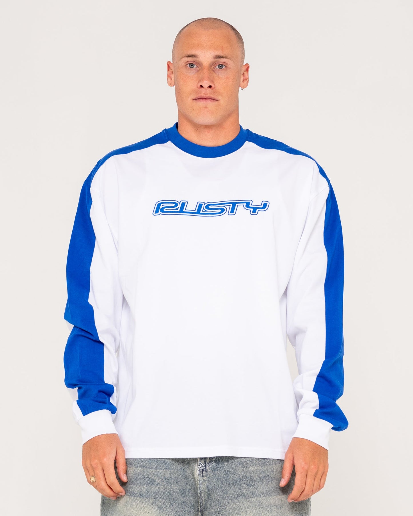Rusty Dogtown Long Sleeve Tee - White 2