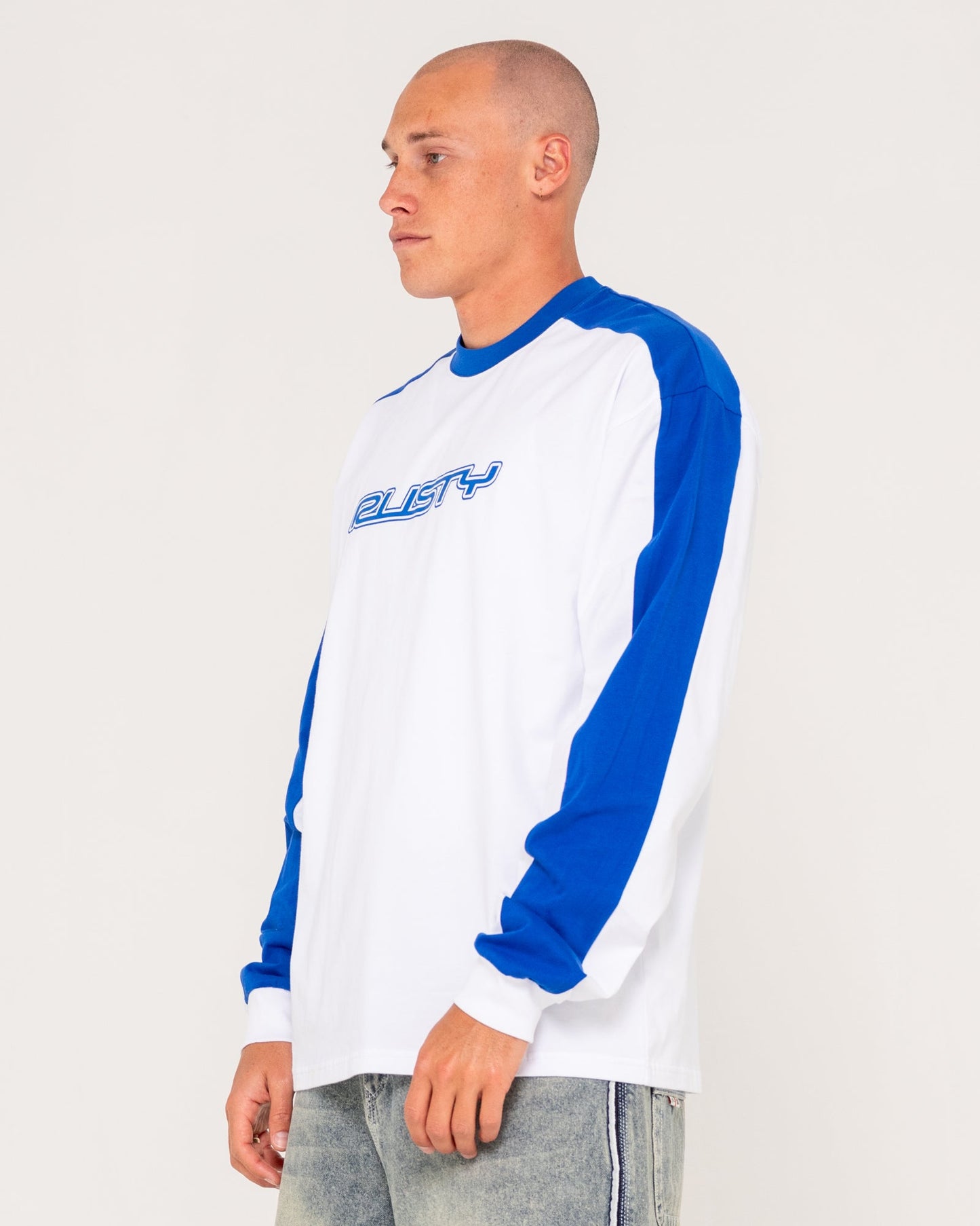 Rusty Dogtown Long Sleeve Tee - White 2