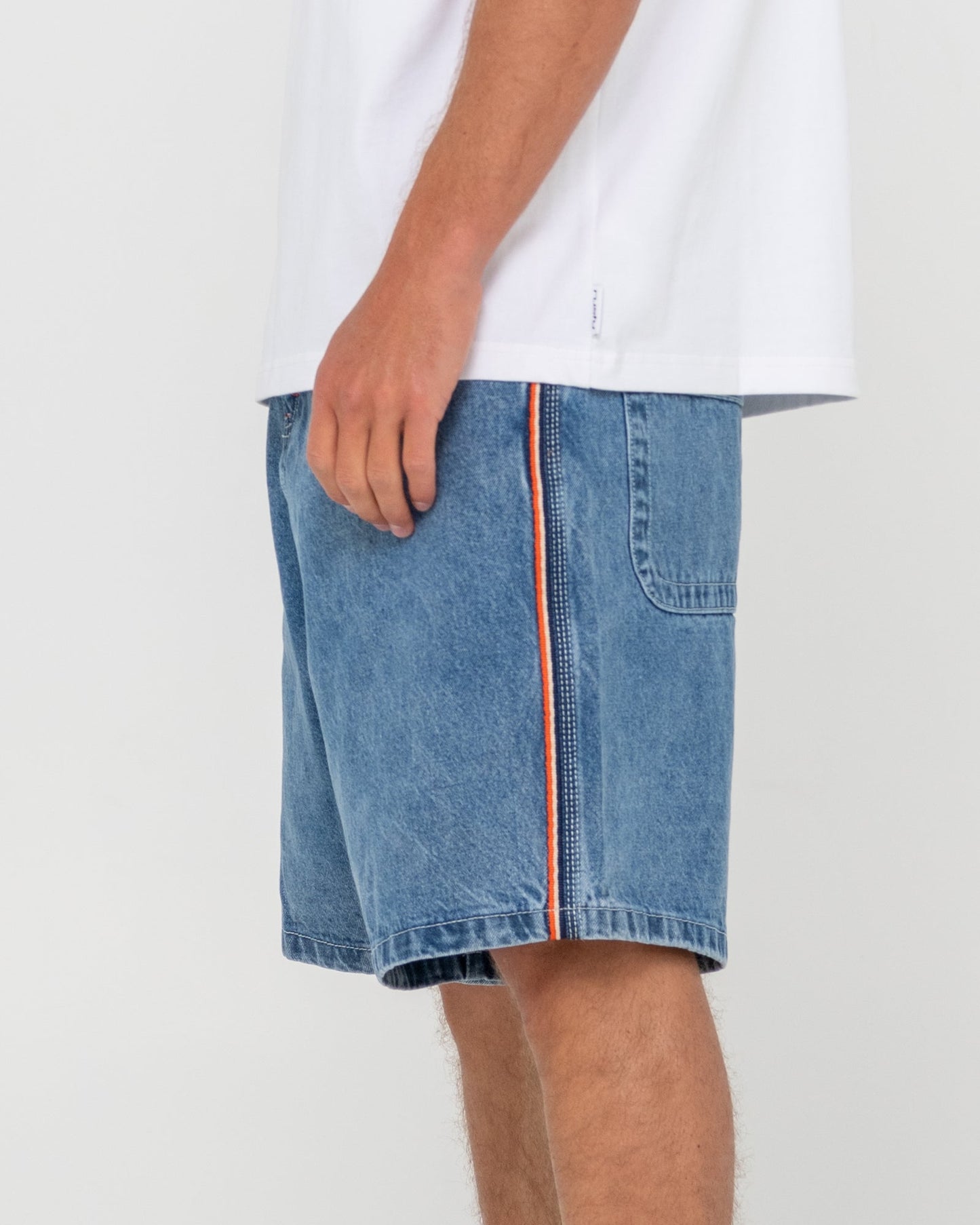 Rusty Flip Daddy 2.0 Jort - Middy Blue